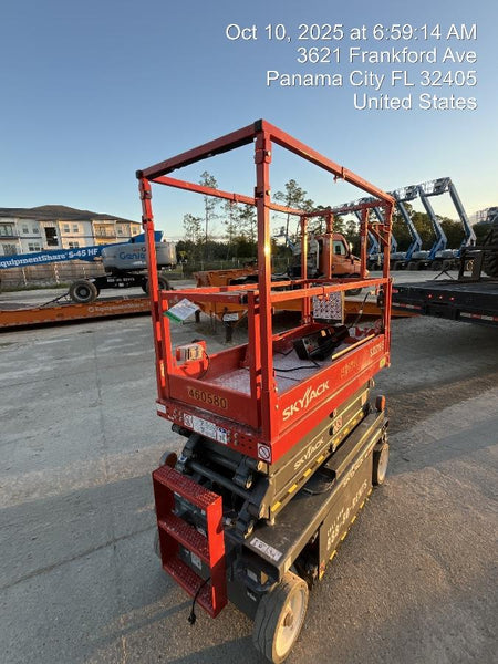 2024 Skyjack SJ3219 Electric Drive, Sld NM Tires, DBcns, RFRails, Power to Platform, T3 + Access Control