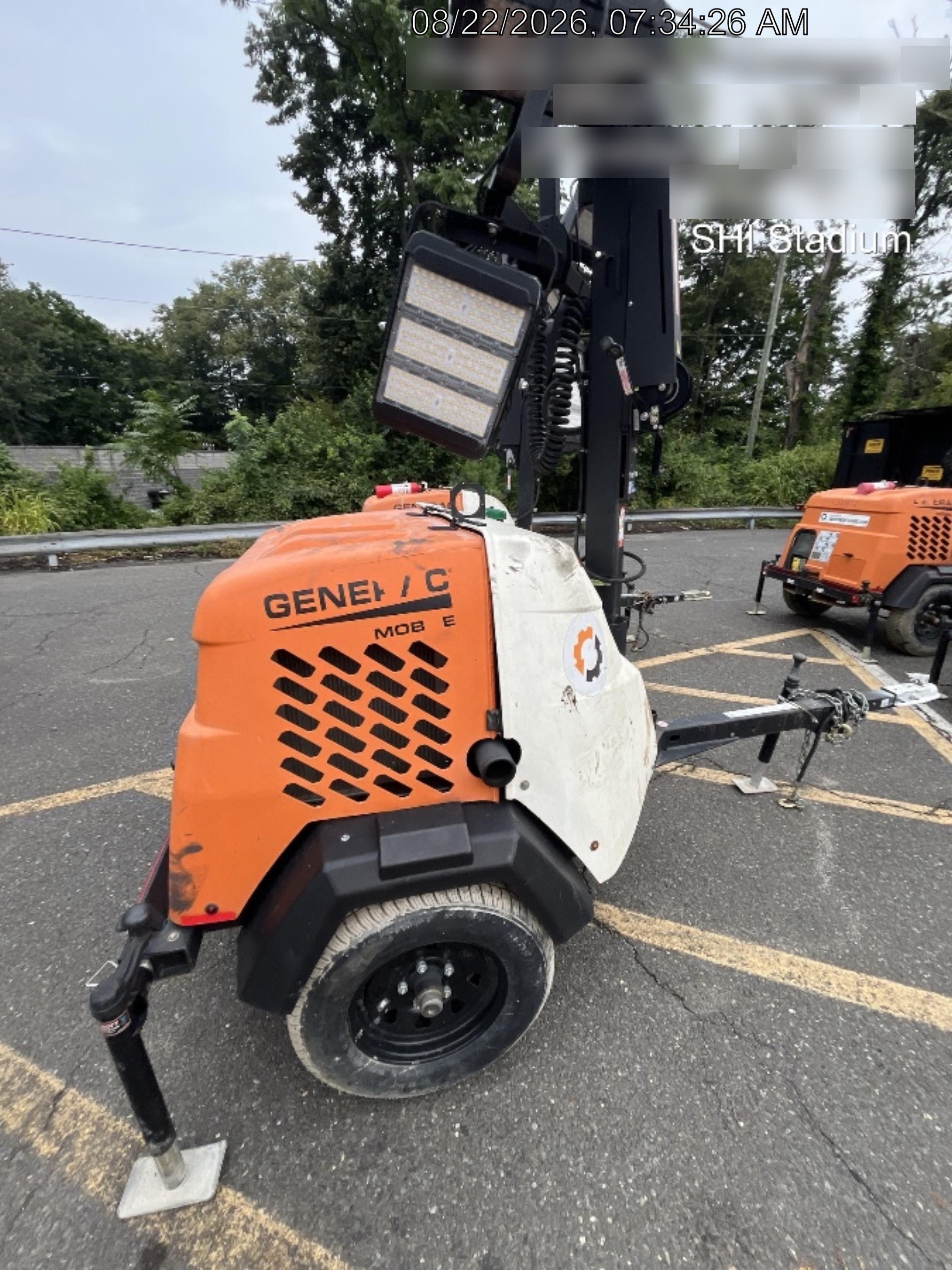 2023 Generac MLT2 Diesel, Flex Switch 120V Input, Powerzone Controller, 
(4) 320W LED Lights, 4kW Generator, 39.9 Gal Fuel Tank, 2" Ball, T3