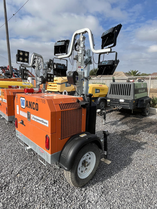 2024 Wanco WLTT-4MM4K Diesel, Deep Sea Controller, Shore Power Plug, Auto Start, (4) 350W LED Floodlights, 4kW Generator, 60 Gal Fuel Tank, 2" Ball, T3