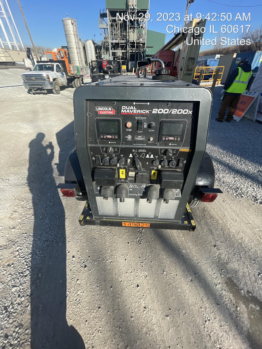 2021 Lincoln Electric Dual Maverick 200/200X Ready Pak 3 (includes trailer, cable rack, fender light kit)