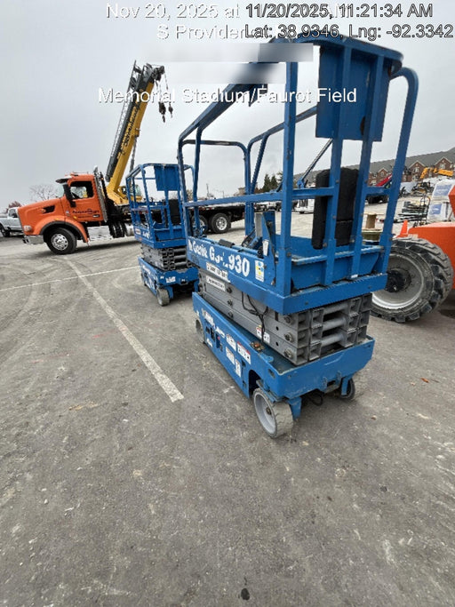 2020 Genie GS-1930 Solid Non Marking Tires, Beacon, Folding rails with half height swing gate