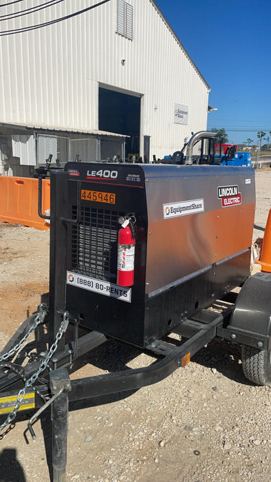 2024 Lincoln Electric LE400 Kubota V1505, Trlr, Cable Rack, Light Kit, ES Decals, T3