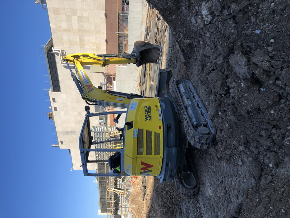 2020 Wacker Neuson EZ36 MX,TRK,LONG,CANOPY w/QC Coupler, 12"/18"/24" HD Buckets