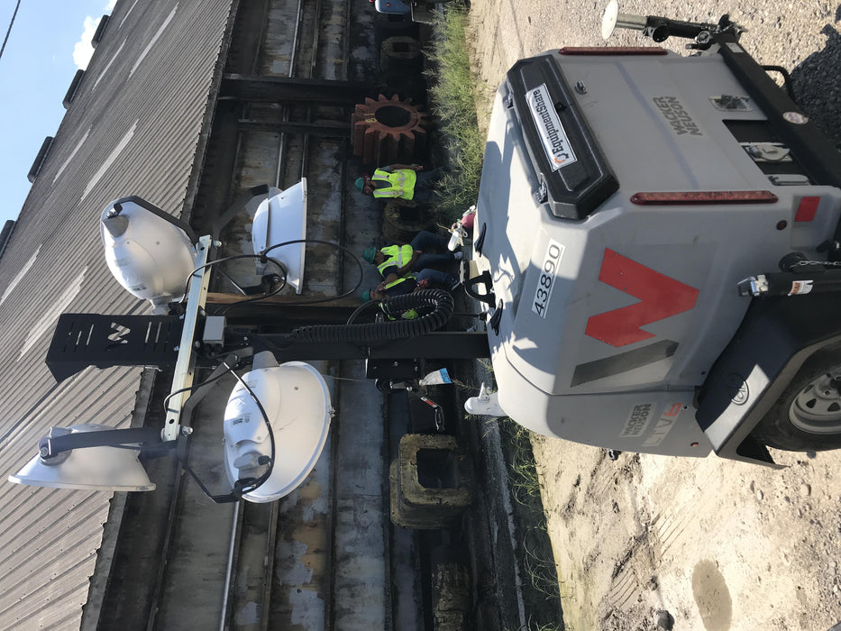 2019 Wacker Neuson LTV6L-MH Wacker Neuson LTV6L Mobile Light Tower w/Fuel Level Sensor Installed