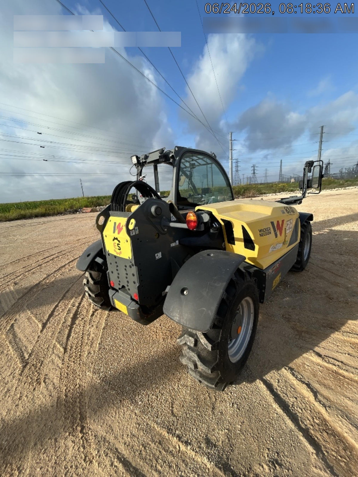 2018 WACKER NEUSON TH627