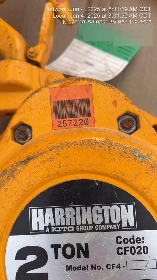 2022 HARRINGTON CF020-20