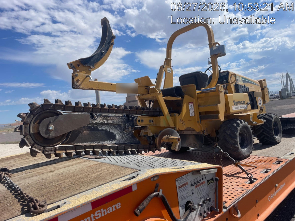2019 VERMEER RTX450