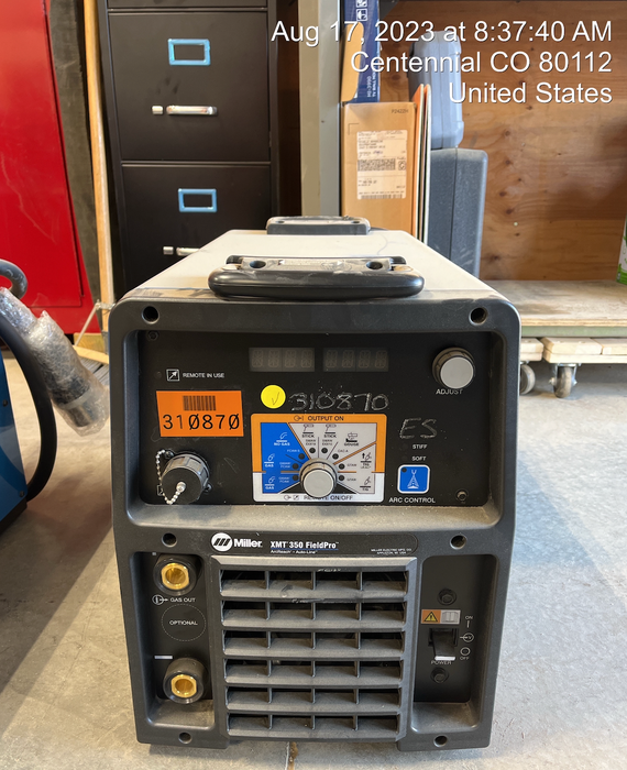 2023 MILLER ELECTRIC XMT 350