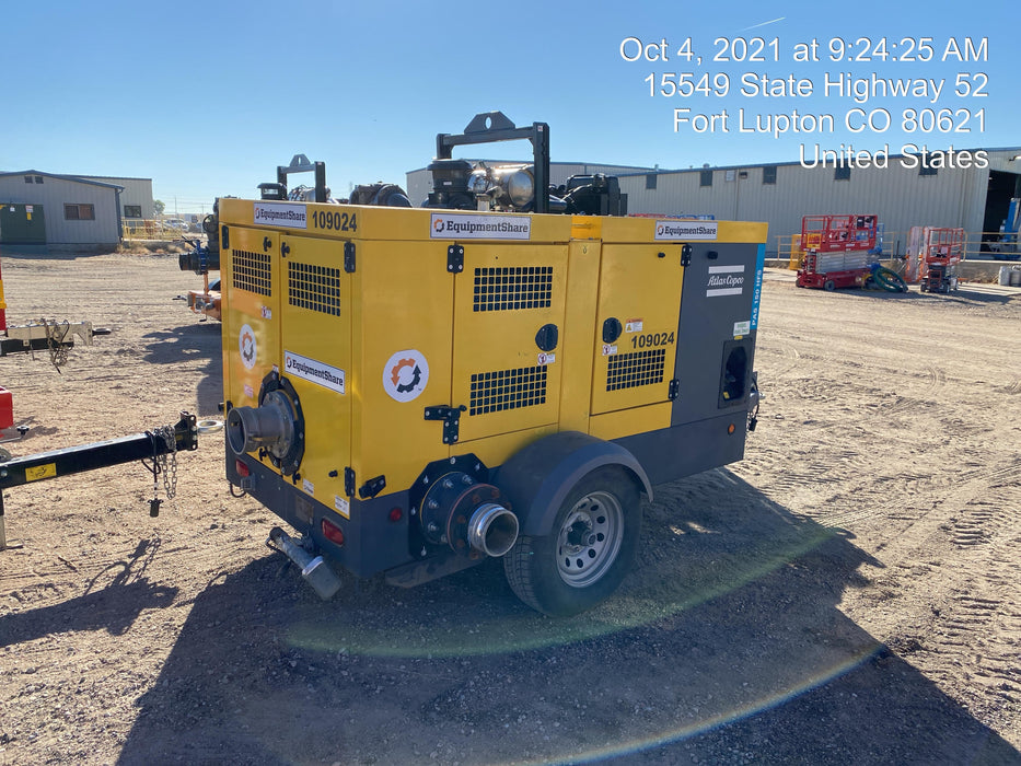 2020 ATLAS COPCO PAS 150 HF CS Enclosed