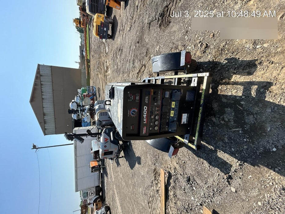 2024 Lincoln Electric LE400 Kubota V1505, Trlr, Cable Rack, Light Kit, ES Decals, T3