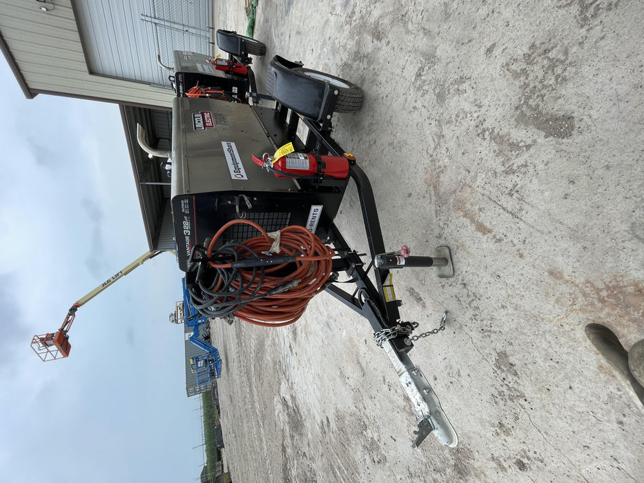 2020 Lincoln Electric Vantage 322 Welder Ready-Pak 3, w/ GPS & Decals (includes trailer, cable rack, fender light kit)