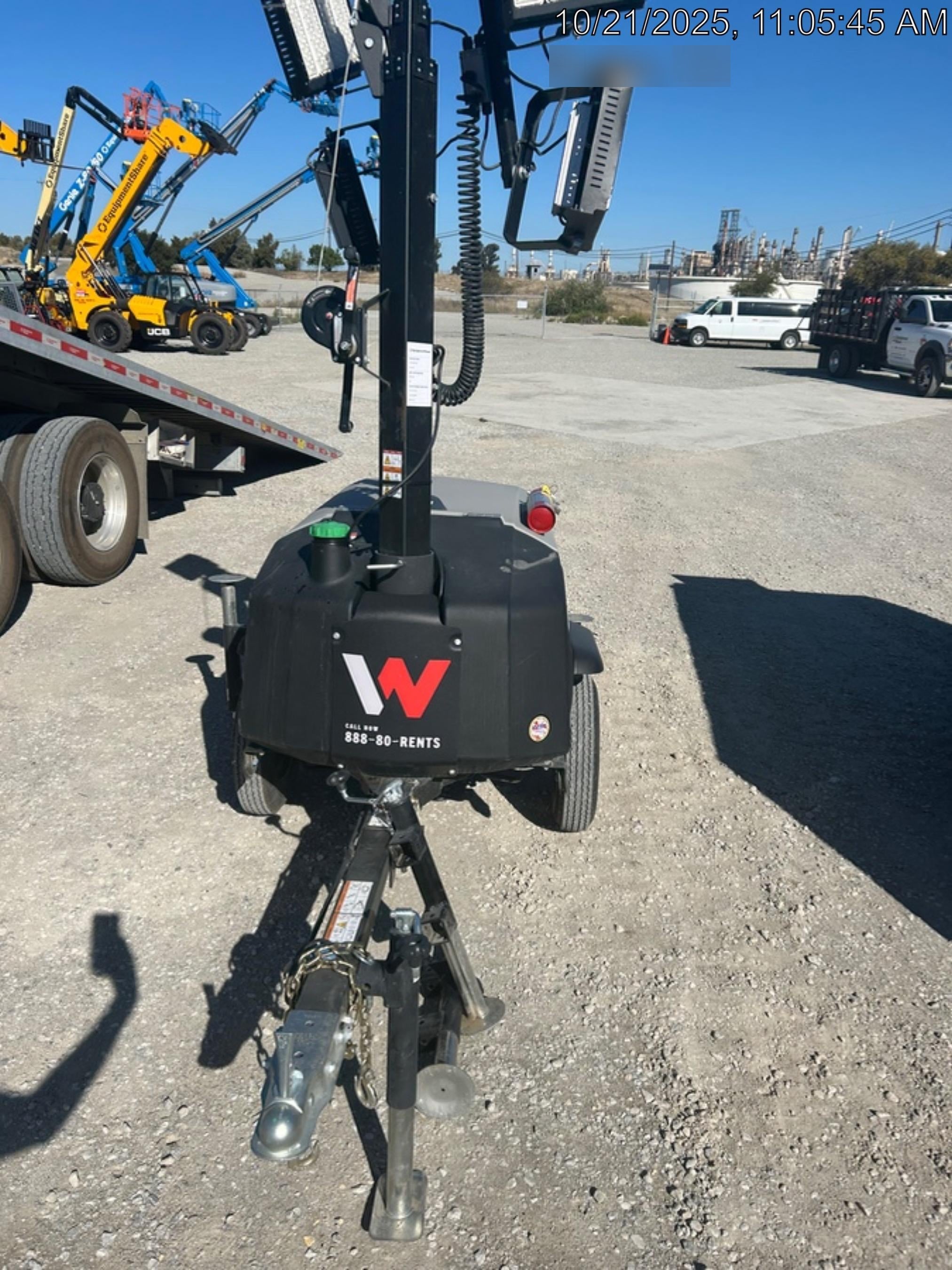 2024 Wacker Neuson LTT4 Diesel, Kohler KDW702, Deep Sea Controller, Auto Start, LED 320W, Bypass Outlet, T3