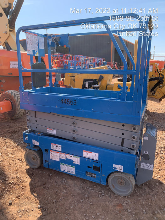 2019 Genie GS-1930 Fixed rails with chain Entry