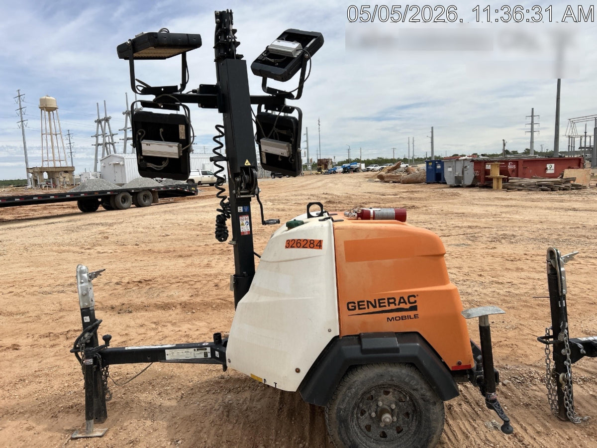 2023 Generac MLT2 Diesel, Flex Switch 120V Input, Powerzone Controller, (4) 320W LED Lights, 4kW Generator, 39.9 Gal Fuel Tank, 2" Ball, T3