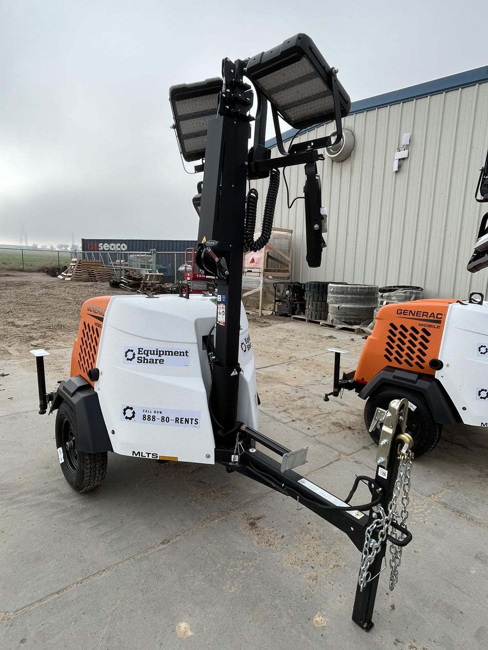 2023 Generac MLT2 Diesel, Flex Switch 120V Input, Powerzone Controller, (4) 320W LED Lights, 4kW Generator, 39.9 Gal Fuel Tank, 2" Ball, T3