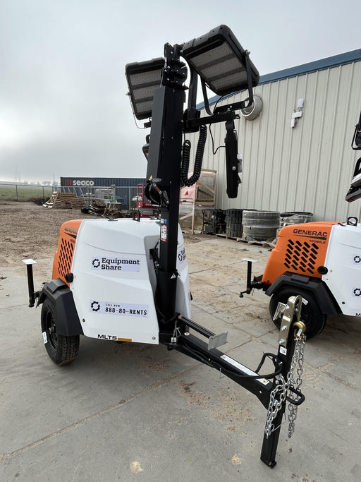 2023 Generac MLT2 Diesel, Flex Switch 120V Input, Powerzone Controller, (4) 320W LED Lights, 4kW Generator, 39.9 Gal Fuel Tank, 2" Ball, T3