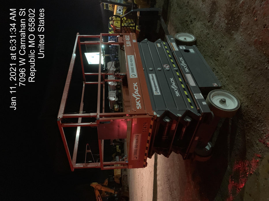 2018 Skyjack SJIII-4632 Standard Rental Specs