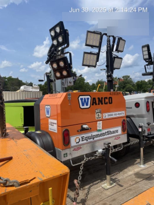 2024 Wanco WLTT-4MM4K Diesel, Deep Sea Controller, Shore Power Plug, Auto Start, (4) 350W LED Floodlights, 4kW Generator, 60 Gal Fuel Tank, 2" Ball, T3