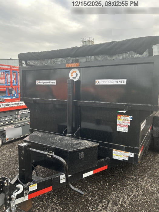 2025 TEXAS PRIDE TRAILERS DT714416KBP