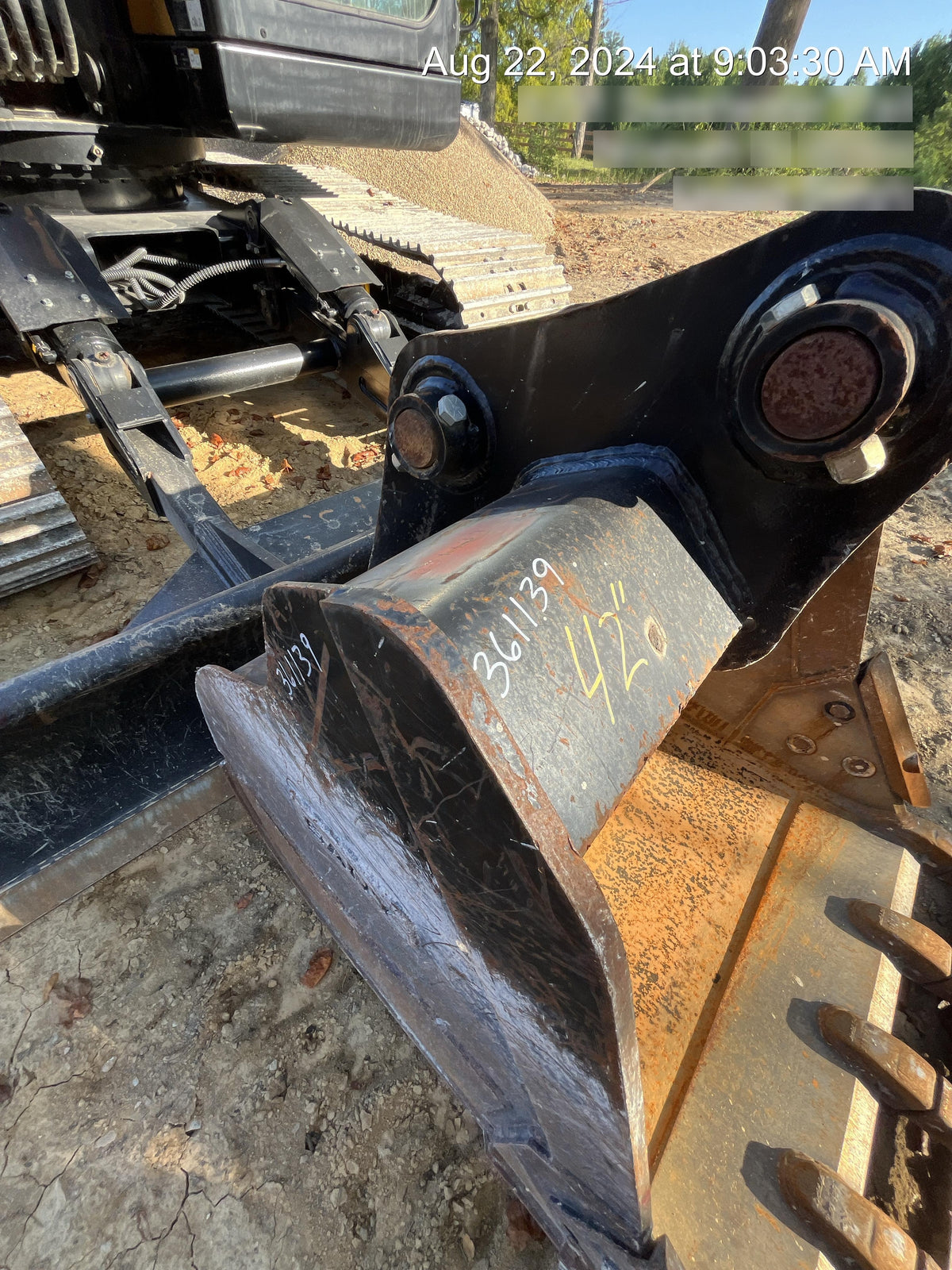 2023 SANY 42" Bucket, 25-35K Excavator - Sany