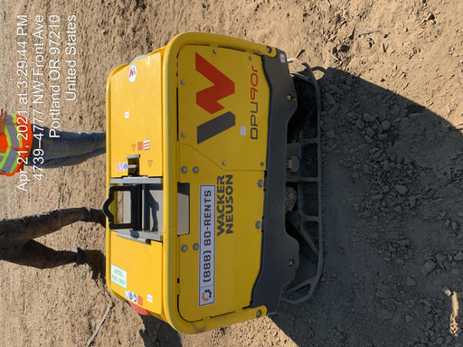 2021 Wacker Neuson DPU90r Vibration plate DPU 90rLem770