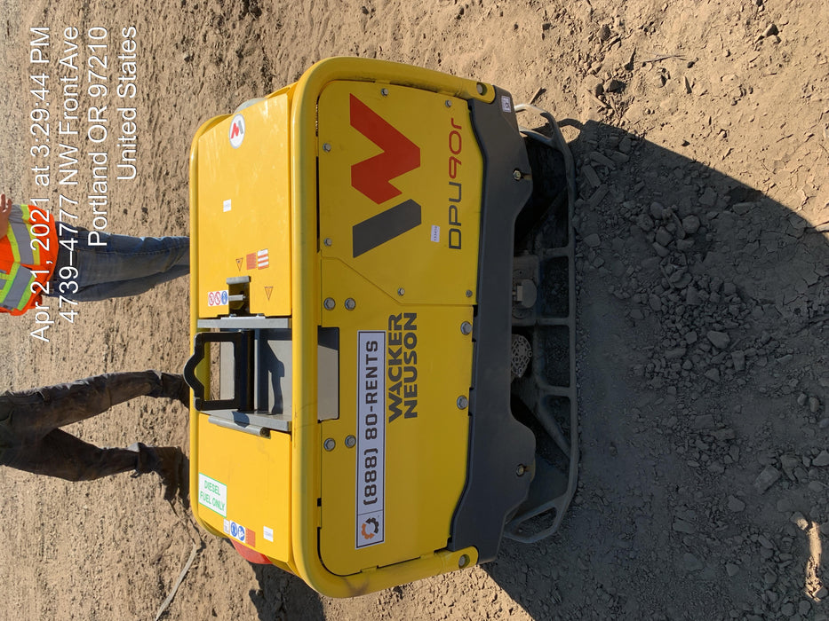 2021 Wacker Neuson DPU90r Vibration plate DPU 90rLem770