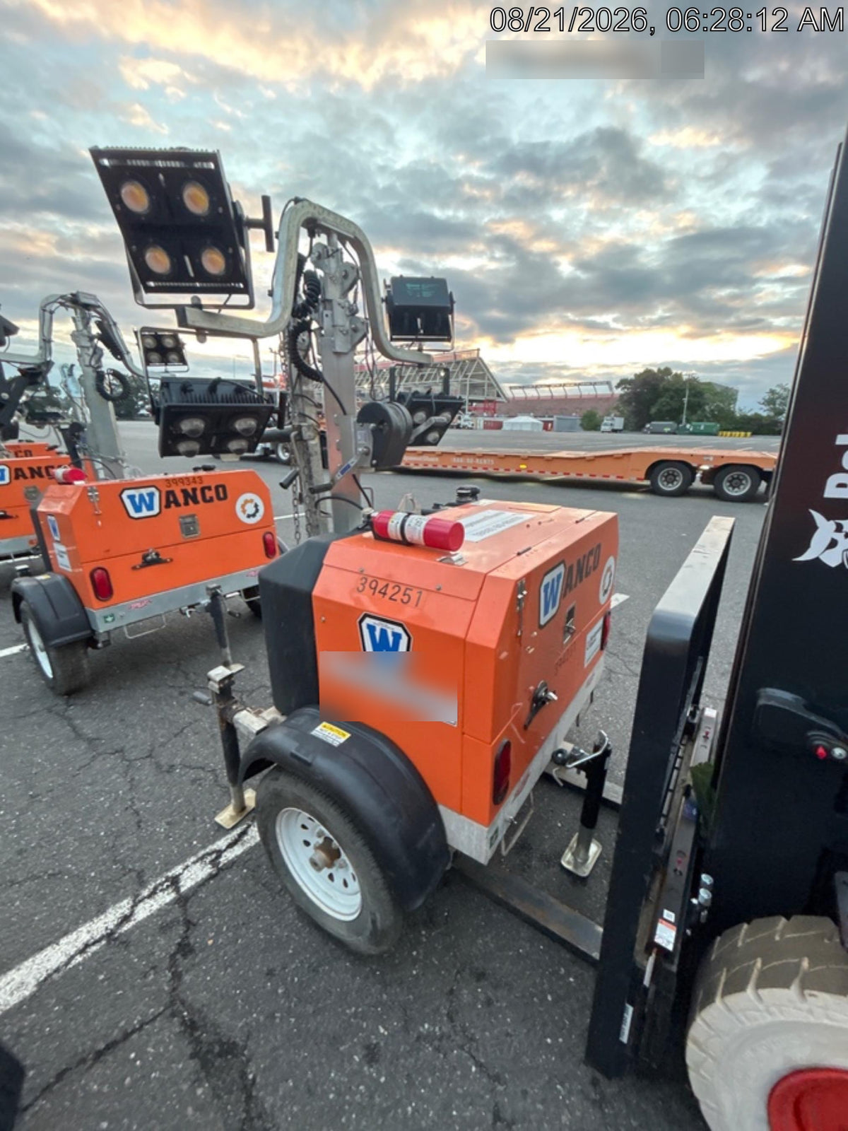 2024 Wanco WLTT-4MM4K Diesel, Deep Sea Controller, Shore Power Plug, Auto Start, (4) 350W LED Floodlights, 4kW Generator, 60 Gal Fuel Tank, 2" Ball, T3