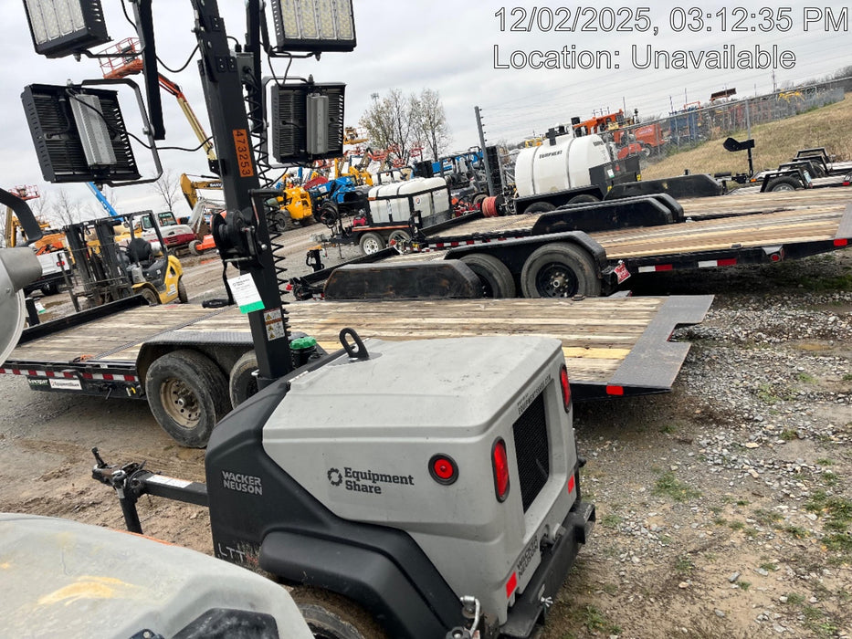 2024 Wacker Neuson LTT4 Diesel, Kohler KDW702, Deep Sea Controller, Auto Start, LED 320W, Bypass Outlet, T3