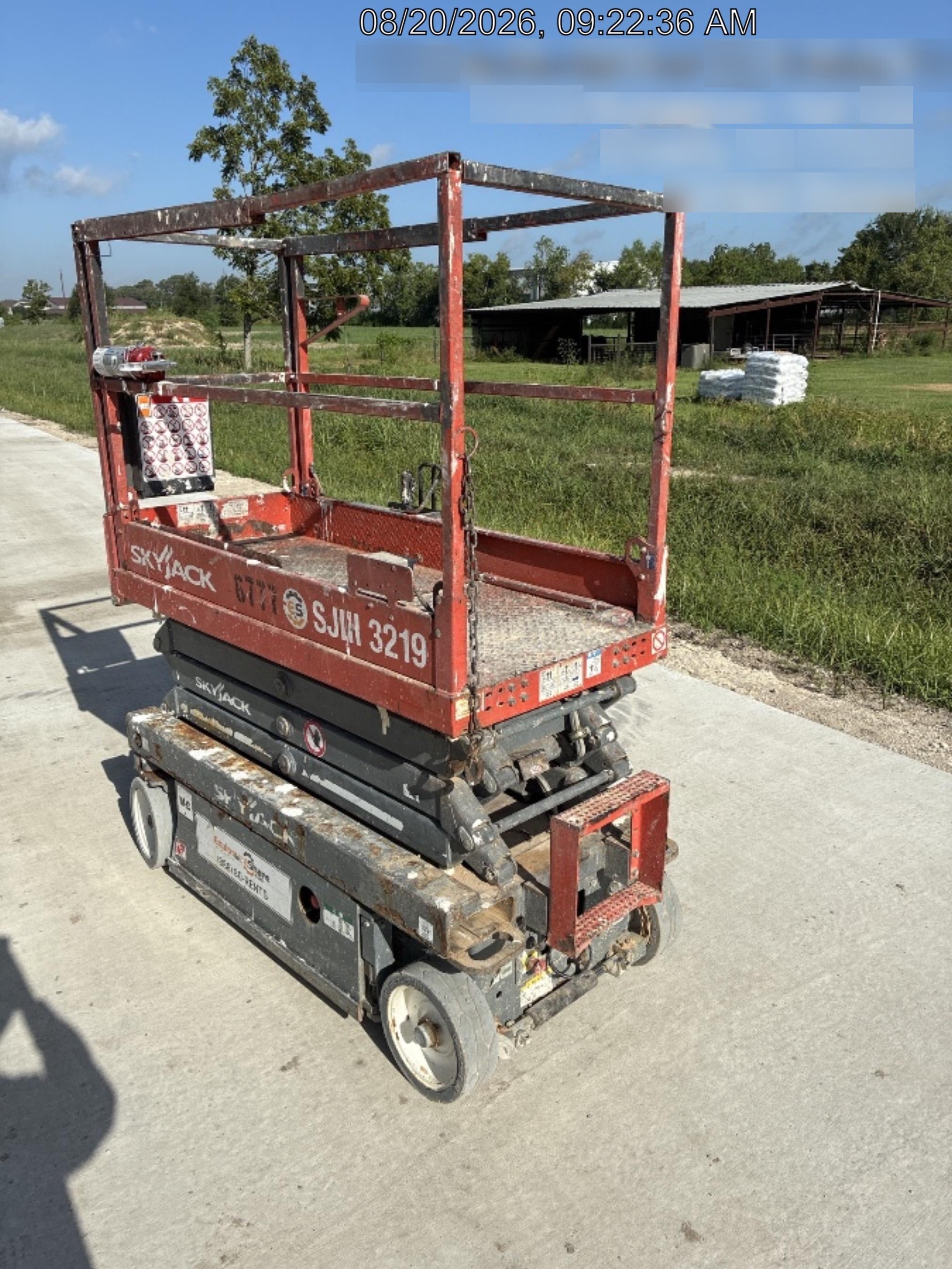 2018 SKYJACK SJIII-3219