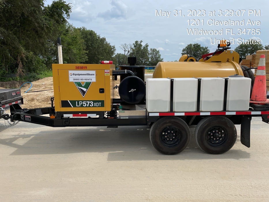 2023 Vac-Tron LP573XDT T4 Koehler Diesel Engine, 500 Gallon Debris Tank, x2 100 Gallon Water Tanks