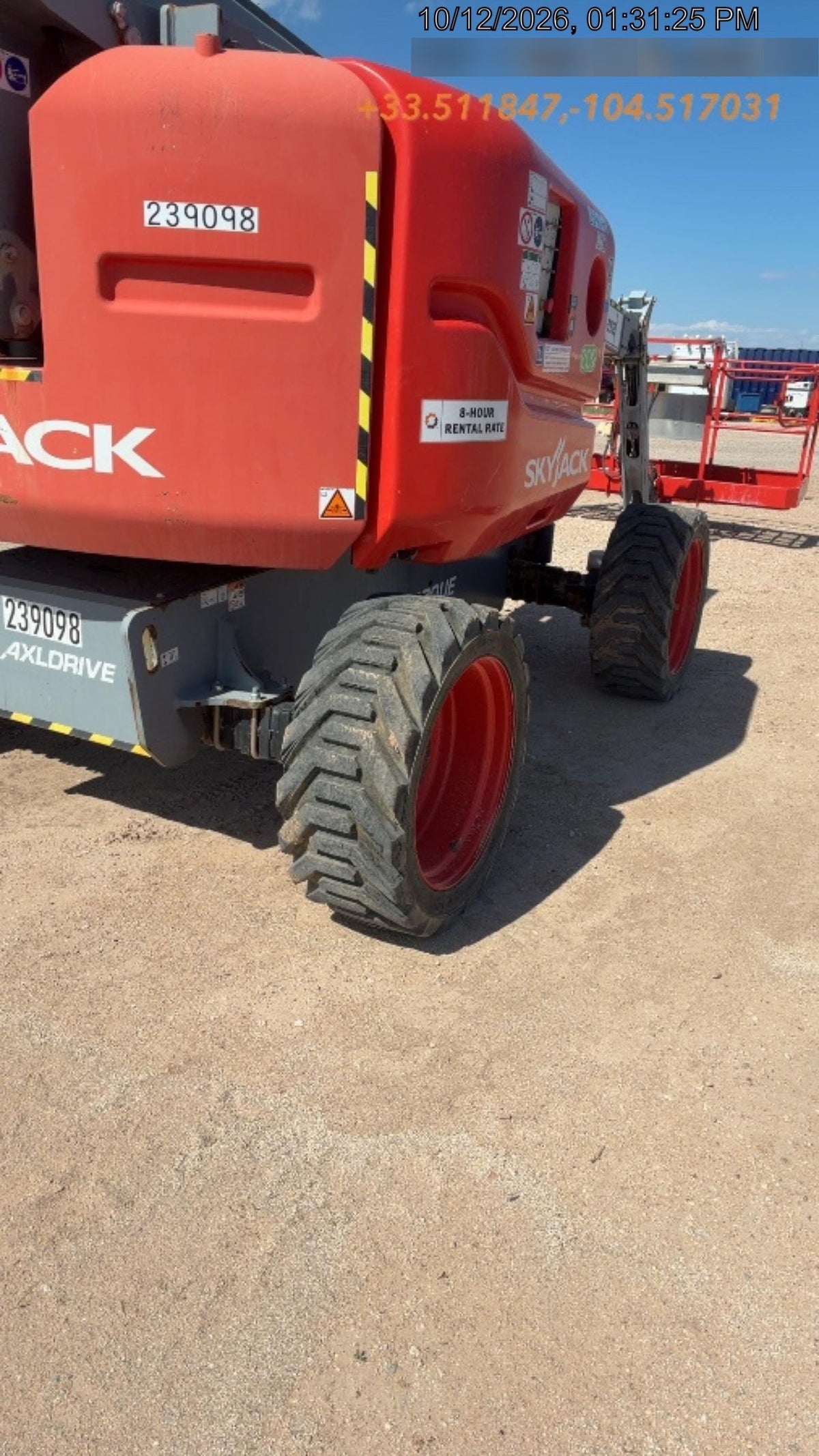 2022 SKYJACK SJ60 AJ+