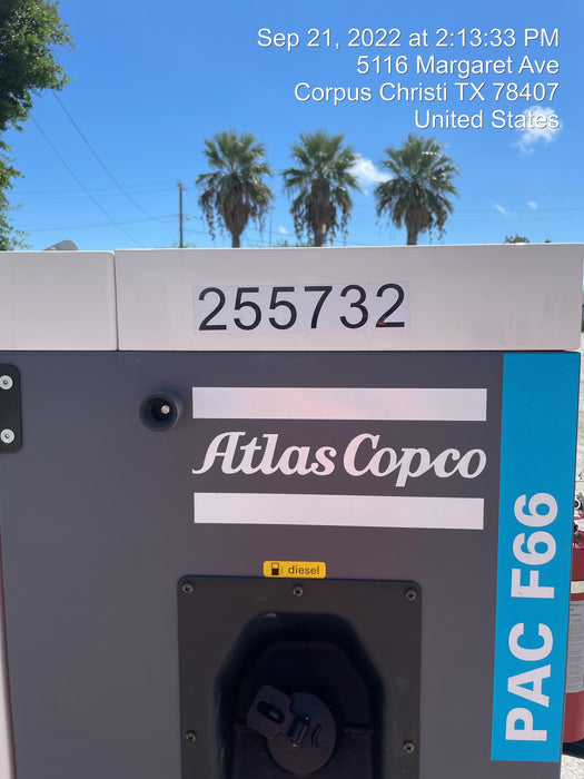 2022 ATLAS COPCO PAC F66 KD-S