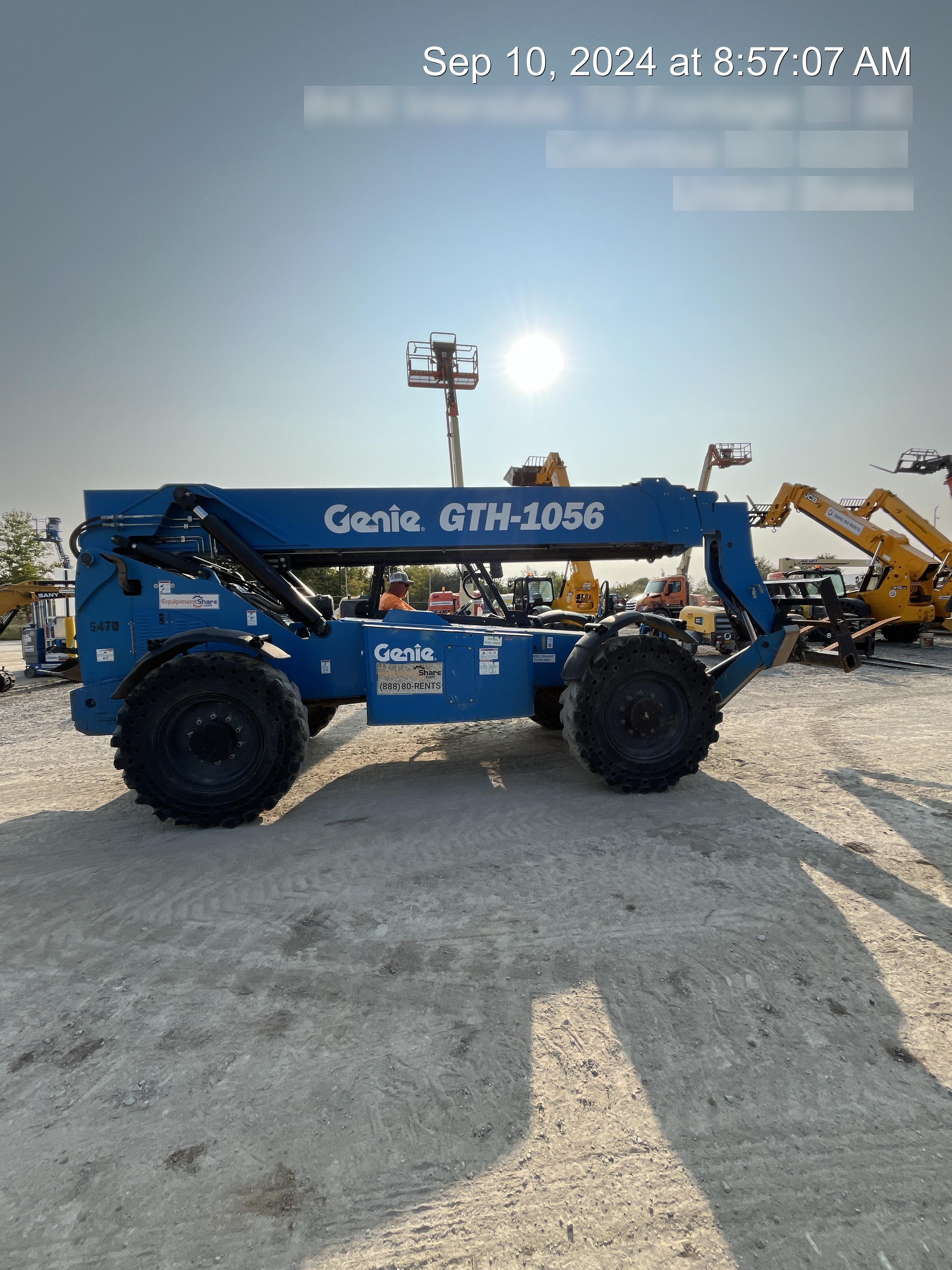 2017 GENIE GTH-1056