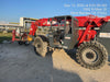 2018 Manitou MTA10055 Manitou MTA 10055 w/Cab/Heat/AC, Work Lights/Strobe, Aux Hyd, Solid Tires, Lift Hook, 66" Carriage, 60" Forks