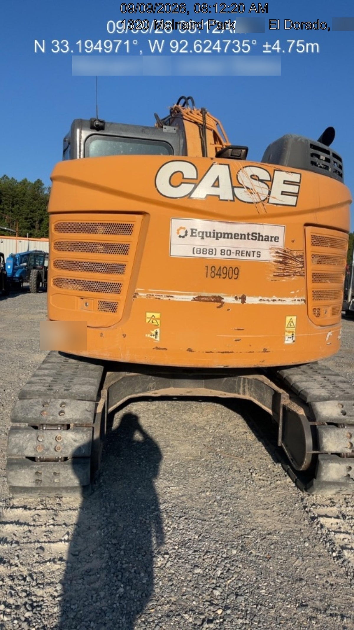 2021 CASE CX145D SR