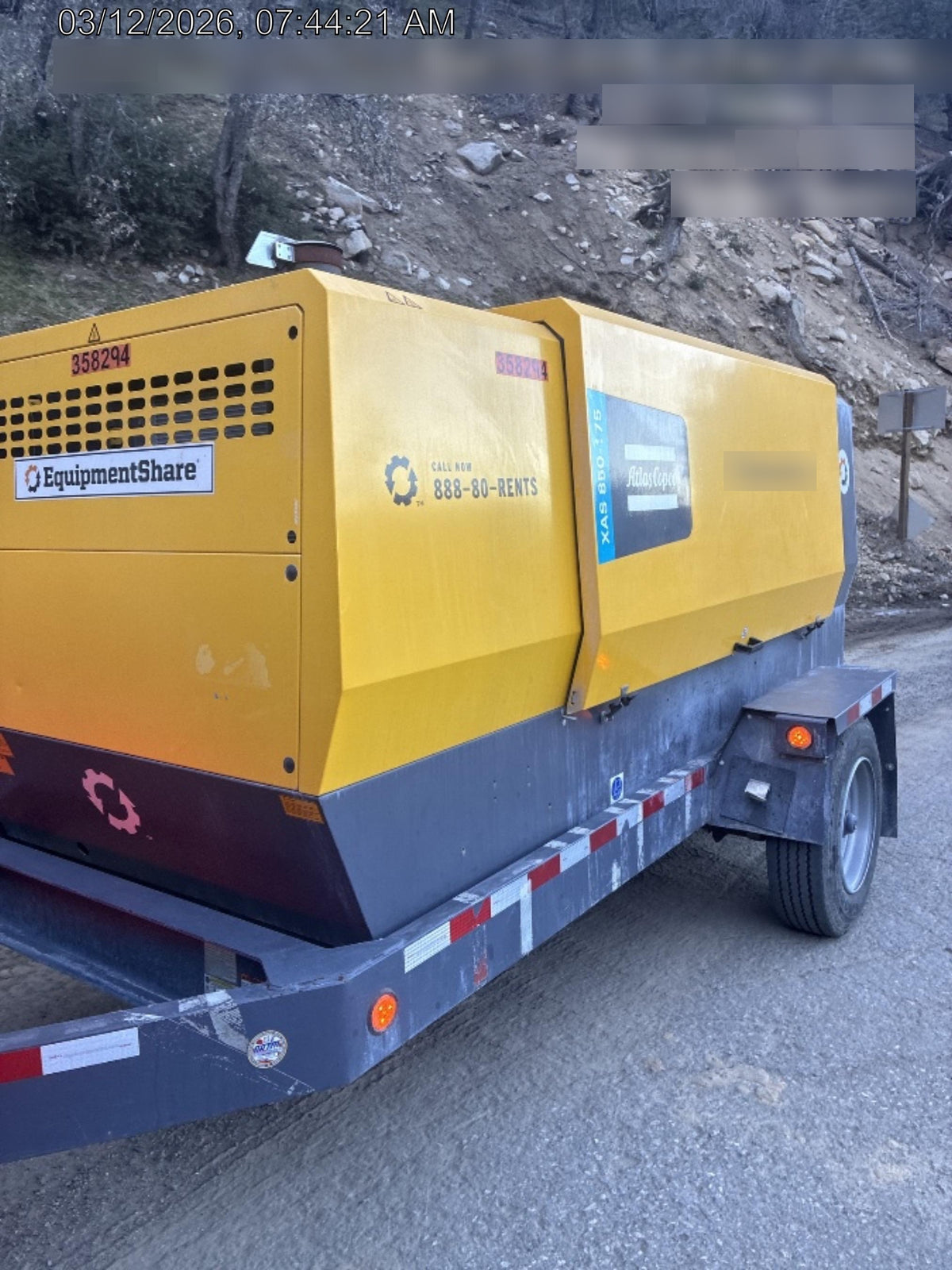 2023 ATLAS COPCO XAS 850