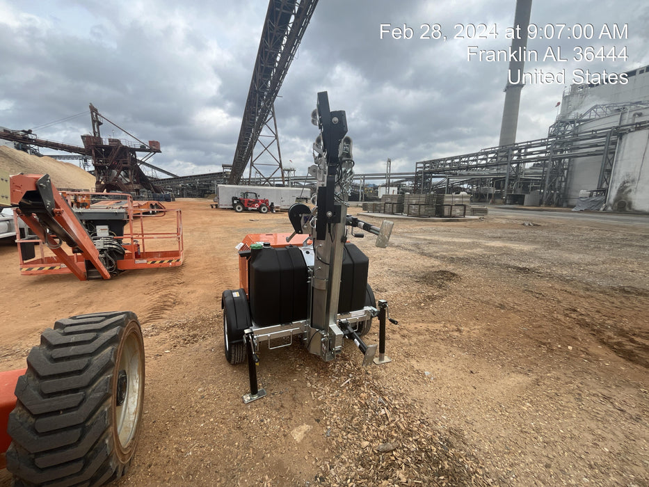 2023 Wanco WLTT-4MM4K Diesel, Deep Sea Controller, Shore Power Plug, Auto Start, (4) 350W LED Floodlights, 4kW Generator, 60 Gal Fuel Tank, 2" Ball, T3