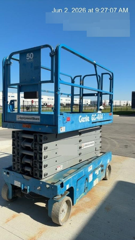 2016 Genie GS-4047 Standard Rental Specs