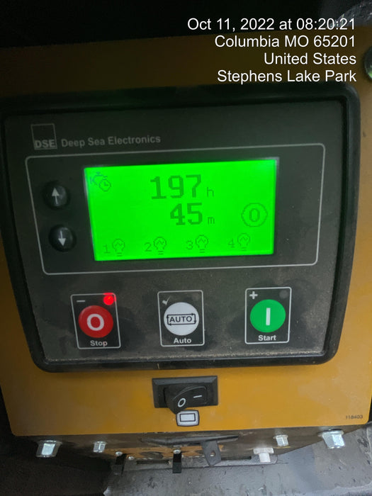 2022 Allmand NLV3GR (4) LED Light Fixture 350W, 23' Vertical Mast, 3kW Prime, Towable, Deep Sea L401, Leveling Jacks, Yanmar T4F 5.8hp