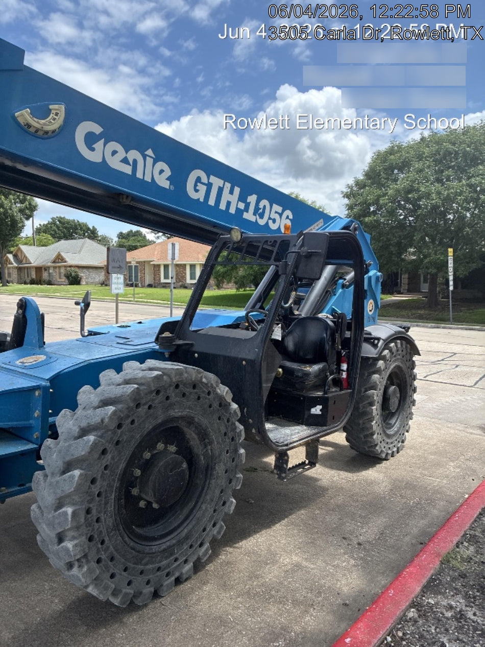 2018 Genie GTH-1056 GTH-1056 w/Open ROPS, FF Tires, Beacon, 48" carriage/forks