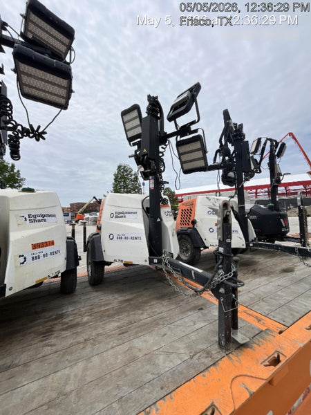2024 Generac MLT2 Diesel, Flex Switch 120V Input, Powerzone Controller, 
(4) 320W LED Lights, 4kW Generator, 39.9 Gal Fuel Tank, 2" Ball, T3