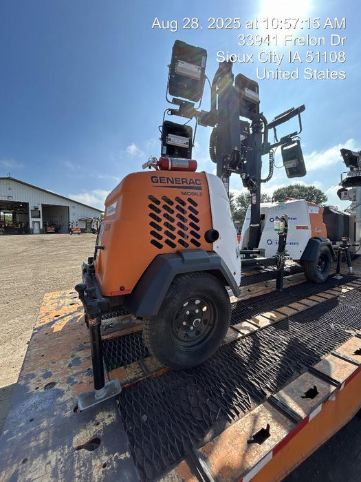 2023 Generac MLT2 Diesel, Flex Switch 120V Input, Powerzone Controller, (4) 320W LED Lights, 4kW Generator, 39.9 Gal Fuel Tank, 2" Ball, T3