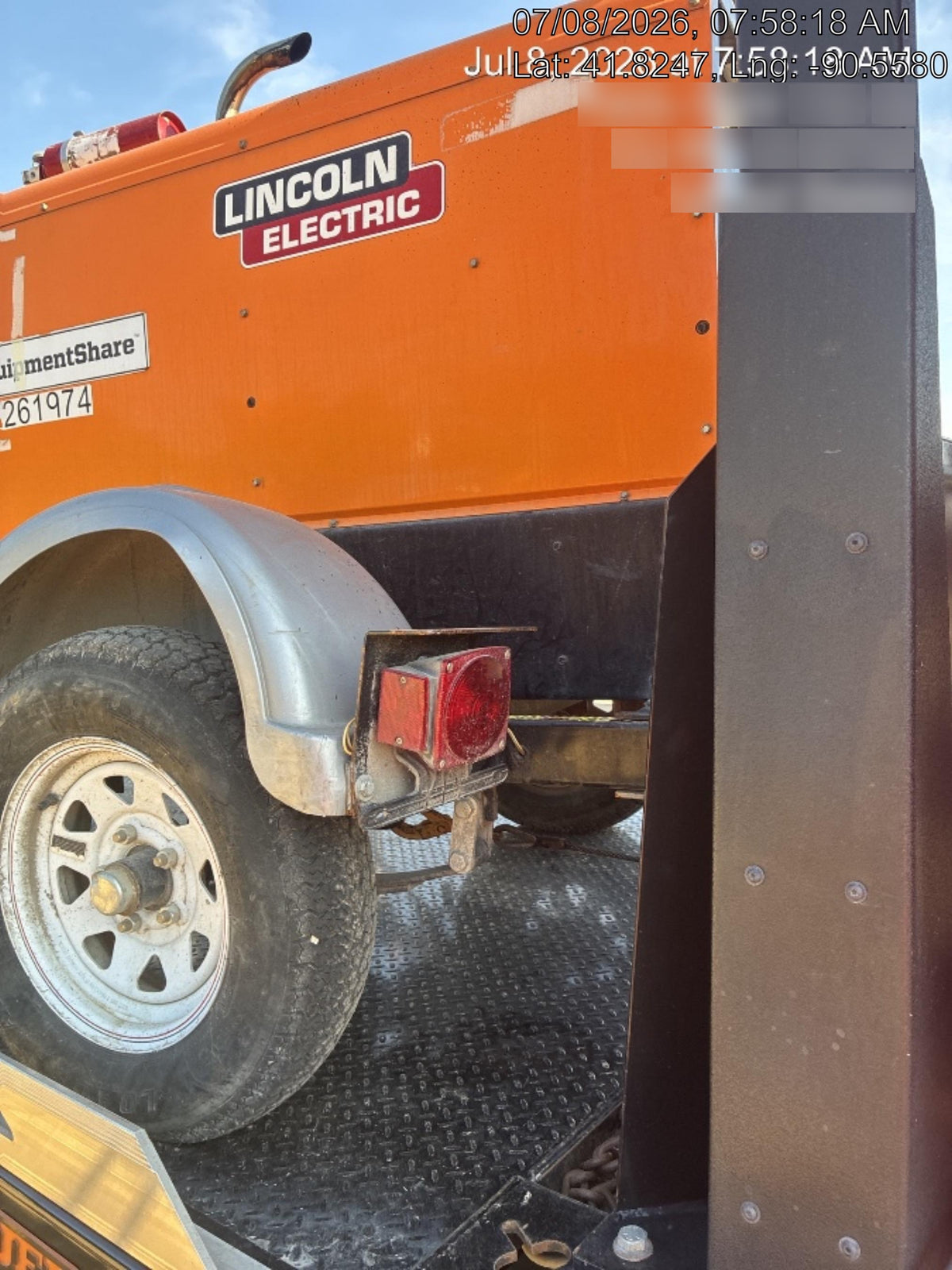 2022 Lincoln Electric LE400 Kubota V1505, Trlr, Cable Rack, Light Kit, ES Decals, T3