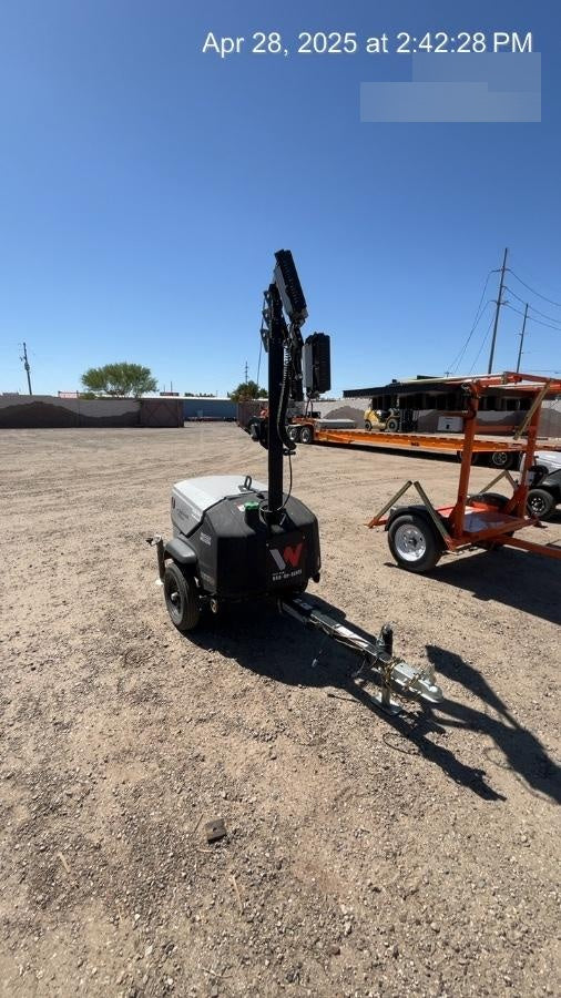 2024 Wacker Neuson LTT4 Diesel, Kohler KDW702, Deep Sea Controller, Auto Start, LED 320W, Bypass Outlet, T3