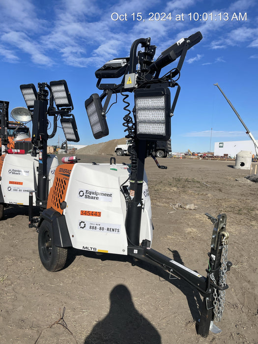 2023 Generac MLT2 Diesel, Flex Switch 120V Input, Powerzone Controller, (4) 320W LED Lights, 4kW Generator, 39.9 Gal Fuel Tank, 2" Ball, T3