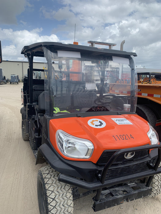 2020 Kubota RTV-X1140W-H Canopy, 4-Seater, Diesel, Windshield Acrylic Clear, Strobe Light, Backup Alarm