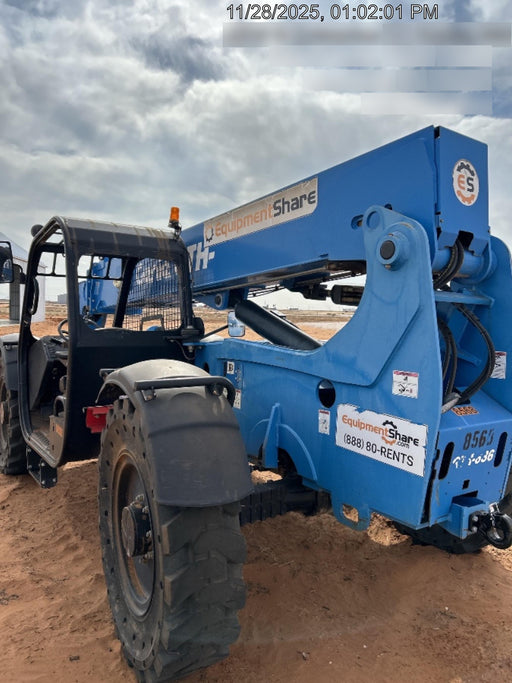 2018 Genie GTH-636 Genie GTH-636 w/Open ROPS, Solid Tires, Work Light/Beacon, 48" Carriage and Forks