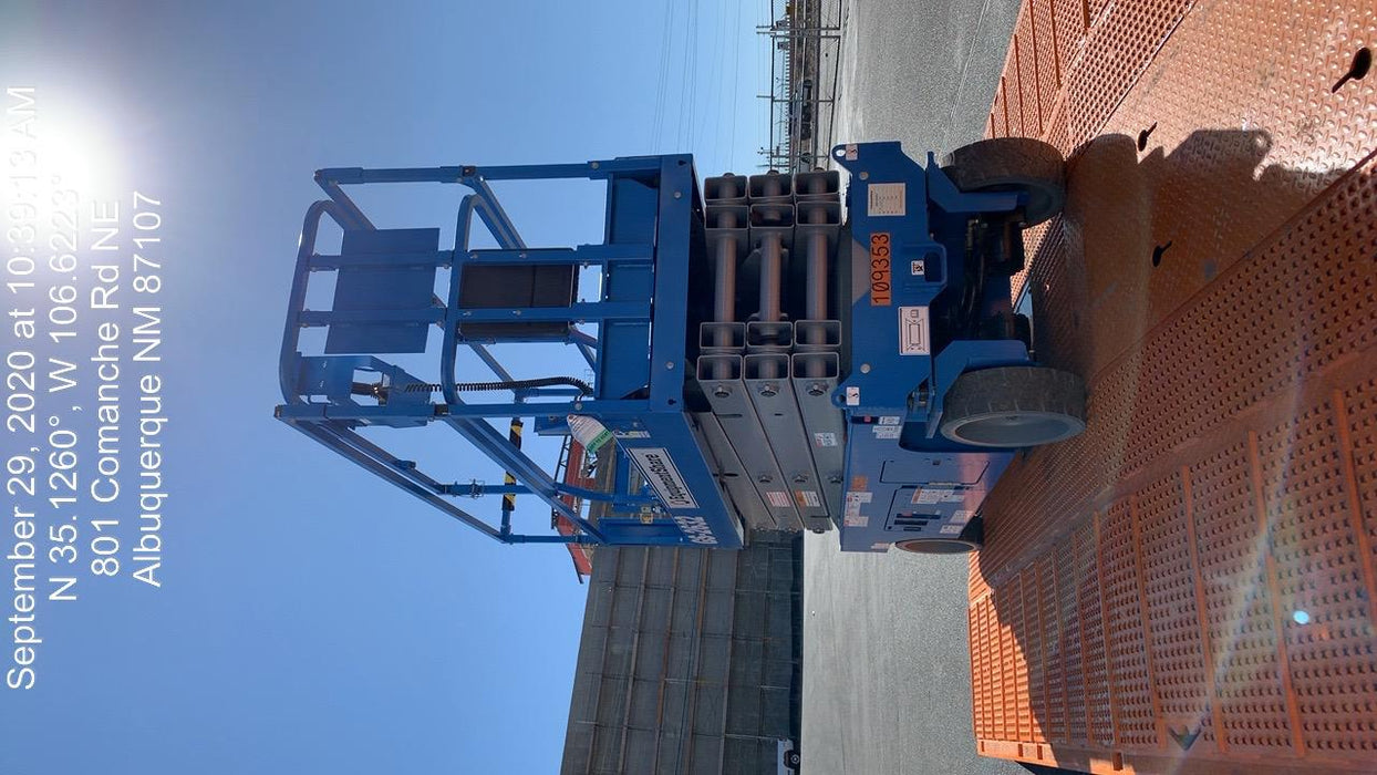 2020 Genie GS-2632 Solid NM Tires, Folding Rails with Half-Height Swing Gate, Beacon