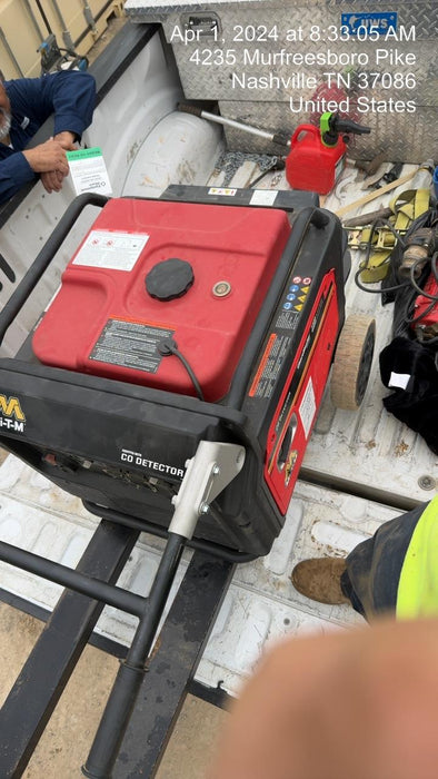 2022 Mi-T-M GEN-8000-IMM1E 7300W, (2) 120V Outlets, GFCI, Inverter