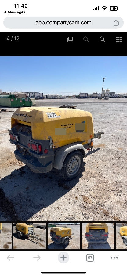 2022 ATLAS COPCO XAS 110